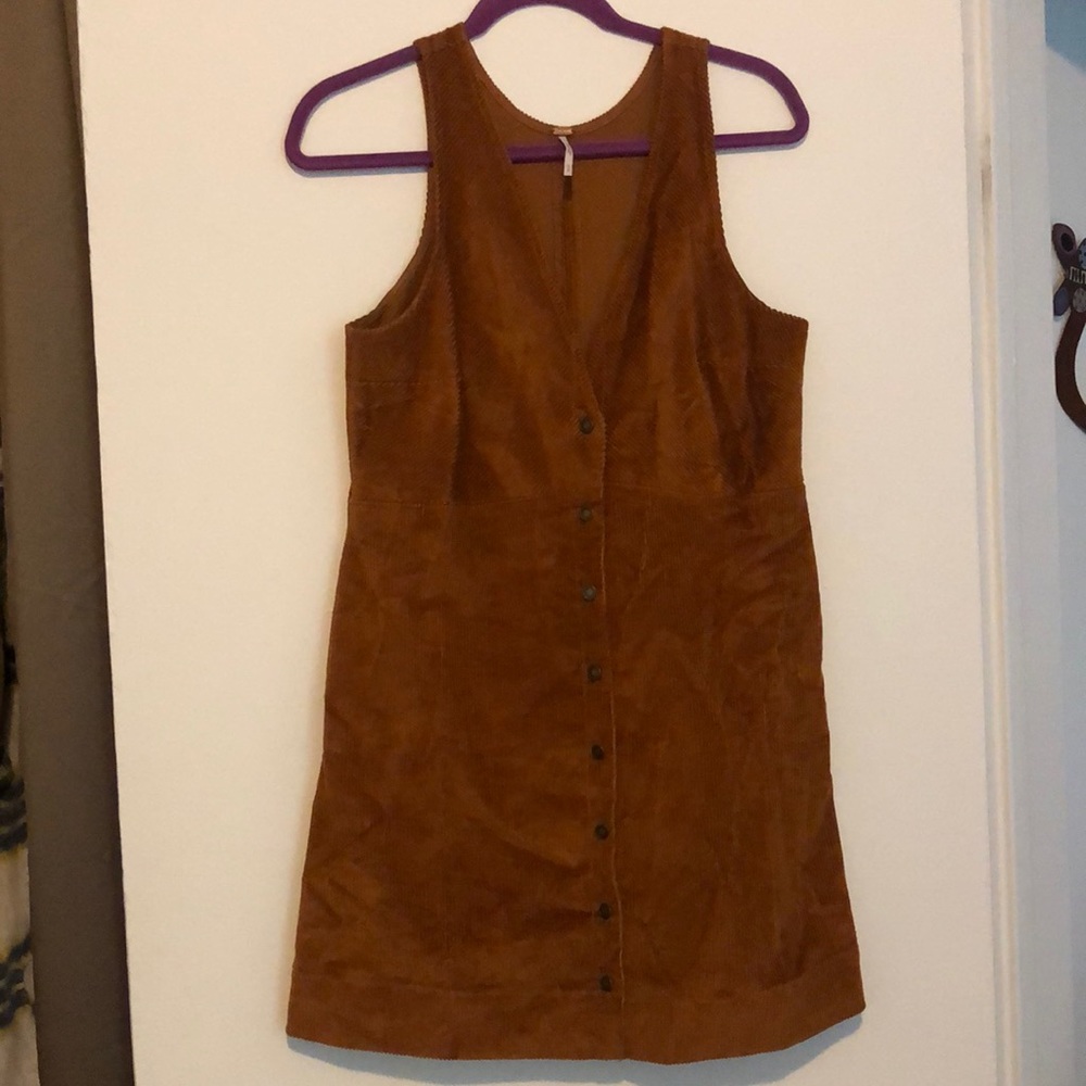 Cute corduroy mini dress